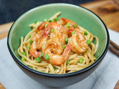 Teriyaki Shrimp Noodle 